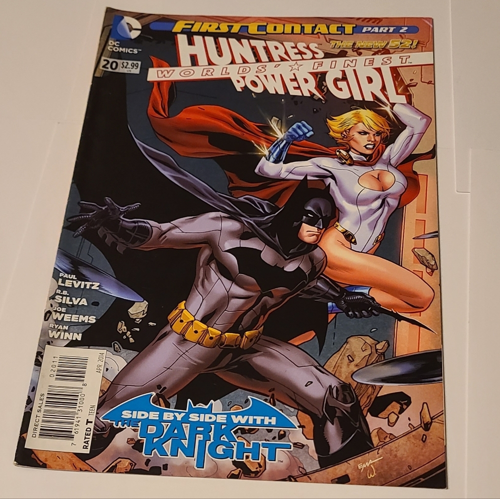 DC Comics Huntress World's Finest Girl Power Comic Book